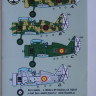 Kora Model DEC72382 Polikar. I-15 'Curtiss' in Spain Vol.3 декали декали 1/72
