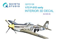 Quinta Studio QD72139 P-51D ранний (Airfix) 1/72