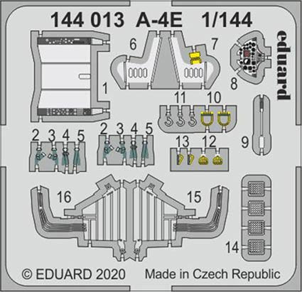 Eduard 144013 SET A-4E (EDU/PLATZ)