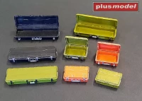 Plusmodel DP3022 Tool boxes - high (3D Print) 1/35
