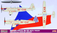 Kora Model 4825 Be-50 Beta Minor Czechoslov.Sporting Aircraft 1/48