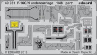 Eduard 49931 F-16C/N undercarriage 1/48