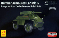 Attack Hobby 72940 Humber Armoured Car Mk.IV (Czechosl.&Polish) 1/72