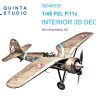 Quinta Studio QD48335 PZL P.11c (Arma Hobby) 3D Декаль интерьера кабины 1/48