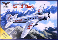 Sova-M 72033 GA-43 'Clark' Airliner (Swiss Air) 1/72