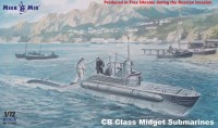 MikroMir 72-026 Italian CB Class Midget Submarines 1/72