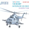 Quinta studio QDS-48382 Ми-8МТ (Trumpeter) (Малая версия) 3D Декаль интерьера кабины 1/48