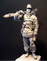 Jeffchiu's Miniatures JS120052 WWII German Ski Troop, 120 мм