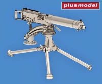 Plusmodel DP3041 Machine Gun Vickers pattern B (3D Print) 1/35