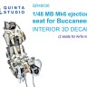 Quinta studio QR48036 Кресло MB Mk.6 для Buccaneer (Airfix), 2 шт. 1/48