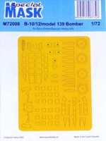 Special Hobby SM72008 1/72 Mask for B-10/12/model 139 Bomber (SP.HOBBY)