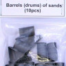 Mp Originals Masters Models MP-A48017 1/48 Barrels (drums) of sands (10 pcs.)