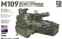 AFV club 35329 M109 155mm/L23 Howitzer 1/35