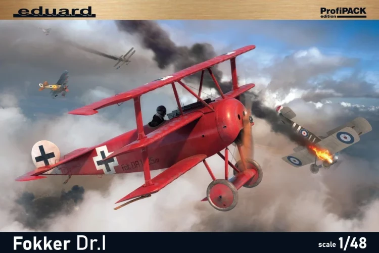 Eduard 08162 Fokker Dr.I (PROFIPACK) 1/48