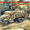 Military Wheels MW7243 GAZ AA armored truck & Flak-38. Finl 1941