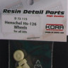 Kora Model D72115 Wheels for Henschel Hs-126 (all kits) 1/72