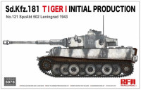 RFM 5078 Tiger I Initial Production No.121 SpzAbt. 502 Leningrad 1943 1/35