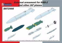 Special Hobby S72495 External Armament Set for SMB-2 & IAF planes 1/72