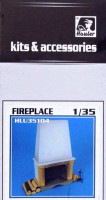 Hauler HLU35104 Fireplace (resin set) 1/35