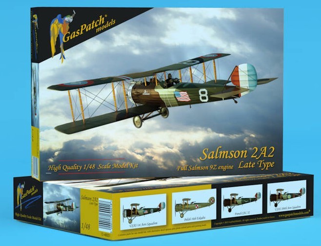 GasPatch Models 48001 Salmson 2A2 Late Type 1/48