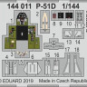 Eduard 144011 SET P-51D (EDU/PLATZ)
