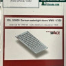 Eduard 3DL53009 German watertight doors WWII SPACE 1/350