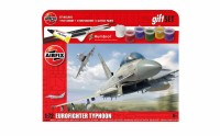 Airfix 50098A Eurofighter EF-2000A Typhoon Set includes 6 Acrylic paints, 2 brushes and 1 poly cement 1/72