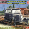 Kora Model A7222 Tatra Dm4-440001 mod.1944 Kyklop+Rails 1/72