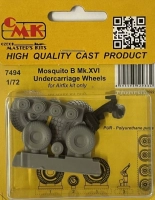 CMK 7494 Mosquito B Mk.XVI Undercar.wheels (AIRFIX) 1/72
