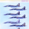 LDECALS STUDIO LDS-72011 1/72 Decals MiG-29A and MiG-29UB (8x camo)
