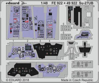 Eduard 49922 Su-27UB interior 1/48