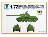 S-Model PS720062 IS-2 Heavy Tank Mod. 1944 ChKz 1/72