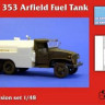 CMK 8028 GMC 353 Airfield fuel tank conv. Set for TAM 1/48