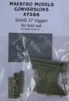 Maestro Models MMCK-7266 1/72 SAAB 37 Viggen fin fold set (HELL)