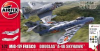 Airfix 50185 Mikoyan MiG-17F & Douglas A-4E Skyhawk Dogfight Double 1/72