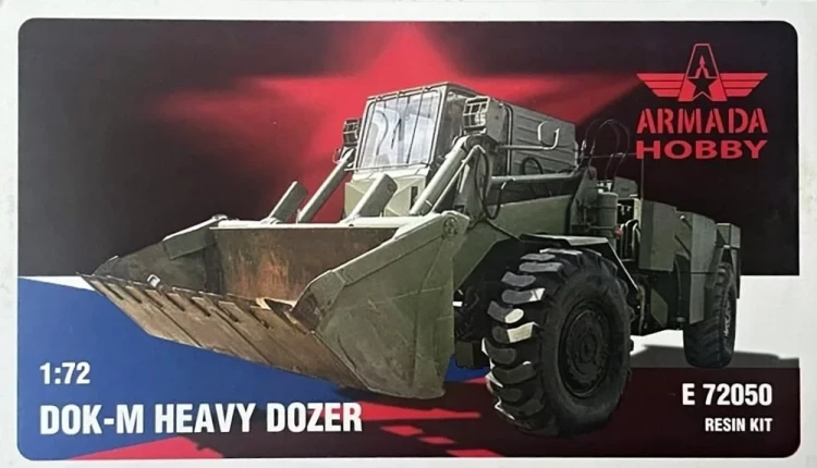 Armada Hobby E72050 DOK-M Heavy Dozer (resin kit) 1/72