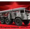 Armada Hobby E72024 ZIL-135 9T29 Reloader-truck for FROG (LUNA) with 3 missile Resin kit w. PE sets 1/72