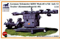 Bronco CB35103 German telemeter KDO MOD 40 w/ SDANH 52 TRAILER 1/35