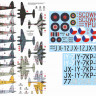 Dk Decals 48007 DH.98/B-36 Mosquito - CZ pilots (11x camo) 1/48