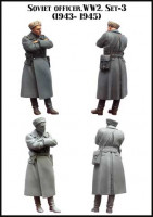 Evolution Miniatures 35084 Soviet officer. WW2. Set-3 ( 1943 1945 )