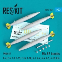 Reskit RS72-0342 Mk.82 bombs (4 pcs.) 1/72