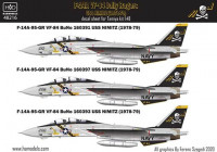 HAD 48216 Decal F-14A VF84 Jolly Rogers, 1978-79 1/48