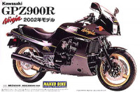 Aoshima 042878 Kawasaki GPZ900R Ninja 2002 1:12