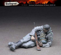 Stalingrad 3531 Немецкий пехотинец на привале