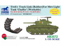 Bronco AB3572 T85E1 Track Rubber M24 Light Tank 'Chaffee' 1/35