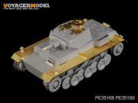 Voyager Model PE35169 Фототравление WWII German VK3001(H)PzKpfw VI (Ausf A) Fenders (For TRUMPETER 01515) 1/35