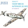 Quinta Studio QD32177 Bf 109E3/4 (Trumpeter) 1/32