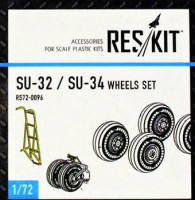 Reskit RS72-0096 Su-32 / Su-34 wheels set (TRUMP,ZVE,ITA) 1/72