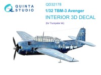 Quinta Studio QD32178 TBM-3 Avenger (Trumpeter) 1/32