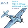 Quinta Studio QD32185 F4F-4 Wildcat (Trumpeter) 1/32